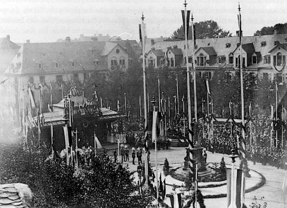 Einweihung Goeben-Denkmal Koblenz 1884