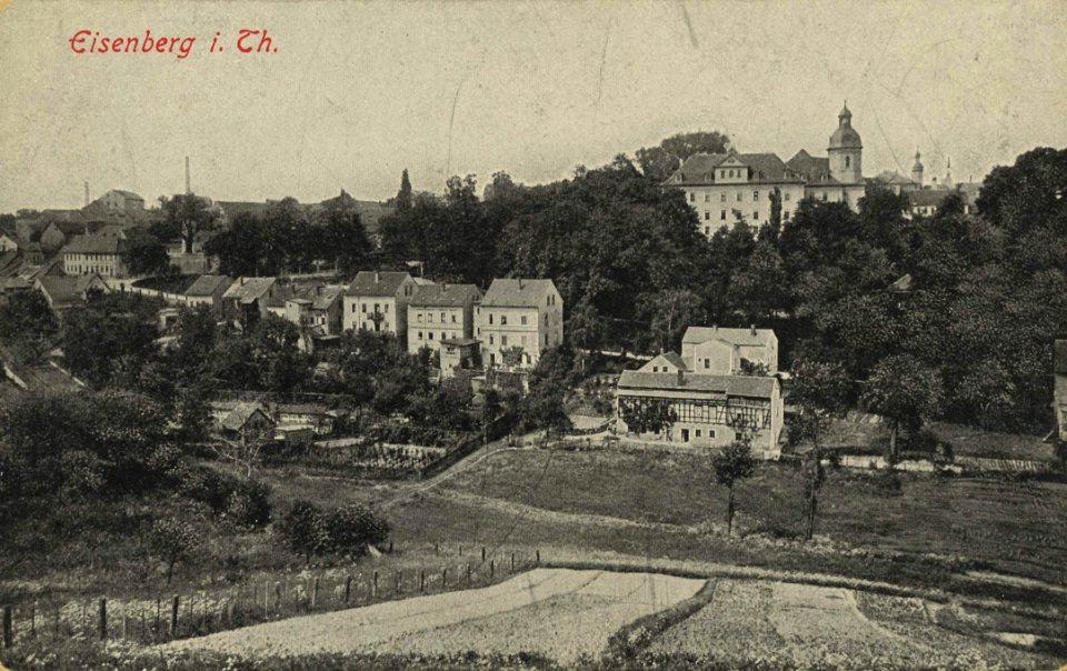 Eisenberg SA, Thüringen - Stadtansicht (Zeno Ansichtskarten)