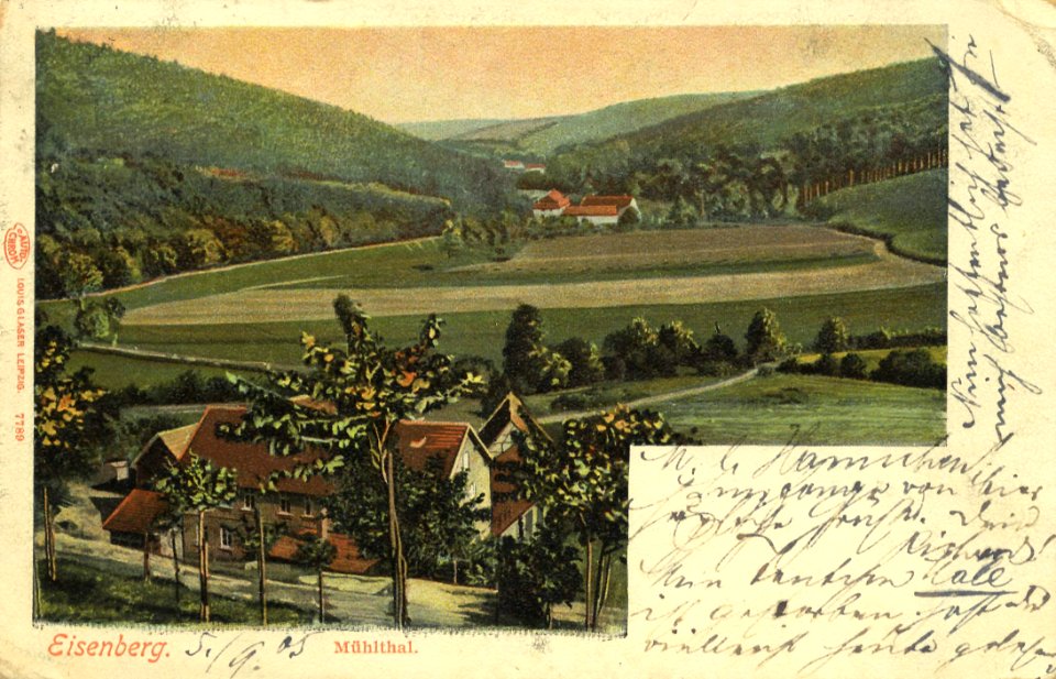 Eisenberg SA, Thüringen - Mühltal (Zeno Ansichtskarten)