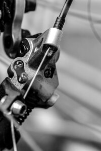 Bike part cycle gray bike