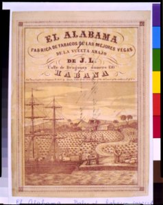 El Alabama fabrica de tabacos de las mejores vegas de la vuelta abajo LCCN92509241