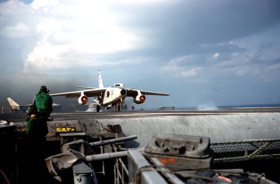 EKA-3B launch USS America (CVA-66) 1968