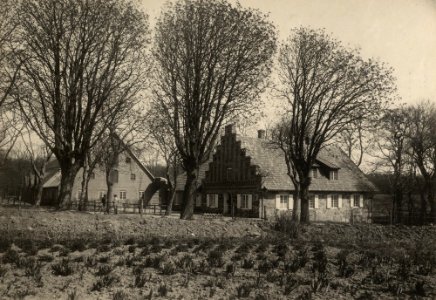 Ekonomibyggnader till Pålsjö slott på 1900-talet