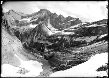 El circ de Gavarnie des del coll de Sarradets