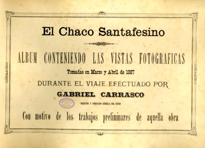 El Chaco Santafesino - Caratula