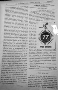 El Guatemalteco Tomo XC Volumen I página 02
