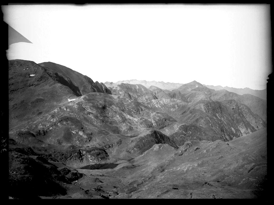 El massís de Perdiguero vist desde Cap de Güerri