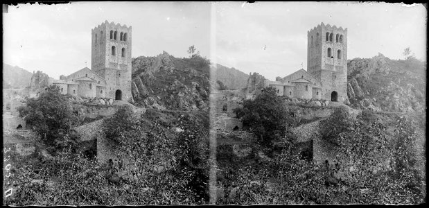 El monestir de Sant Martí del Canigó