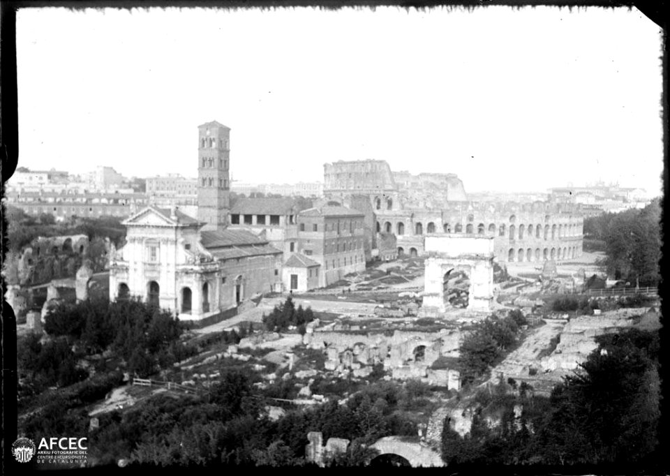 El fòrum de Roma (AFCEC MORELLO A 0867)