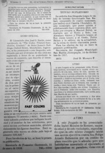 El Guatemalteco Tomo XC Volumen I página 05