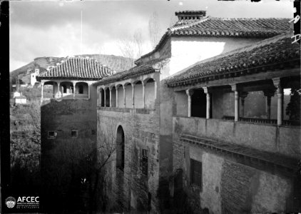 El Mirador de la Reina al recinte de l'Alhambra photo