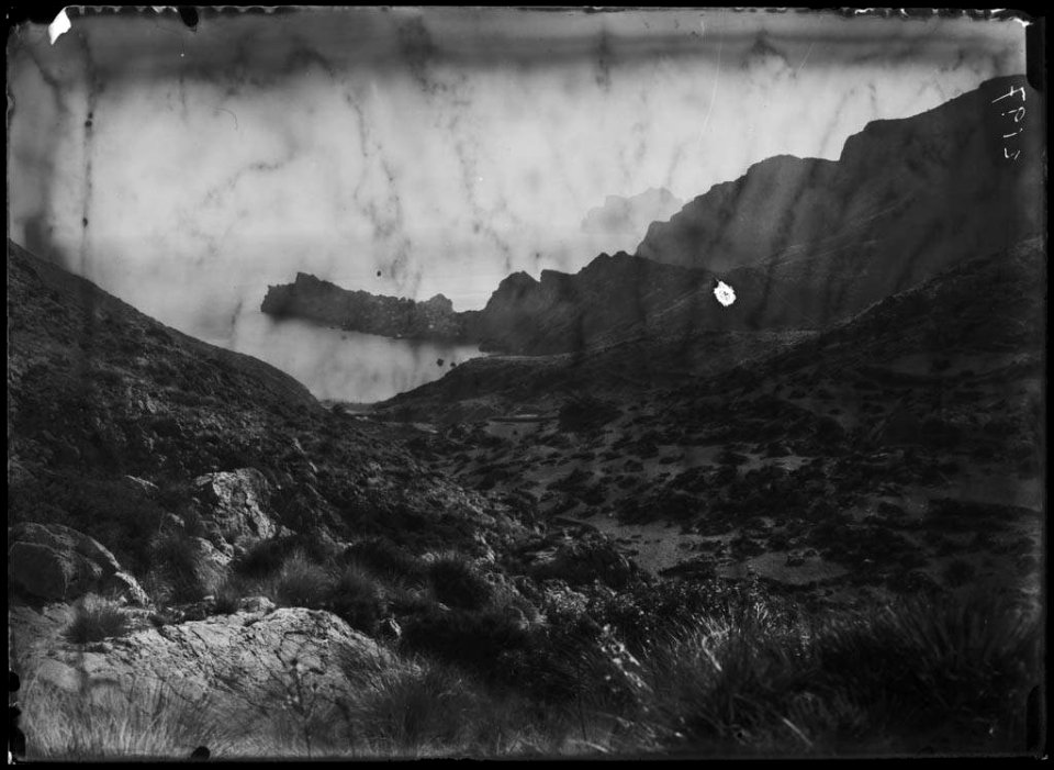 El litoral de Pollença vist des del Castell del Rei (AFCEC SOLER D 2187)
