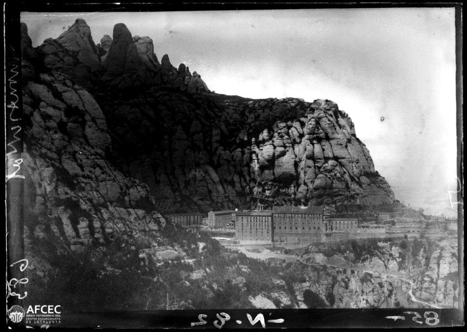 El monestir de Montserrat (AFCEC VIDAL A 0683)