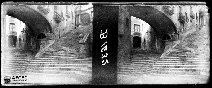El palau Ducal i les escales de Sant Martí