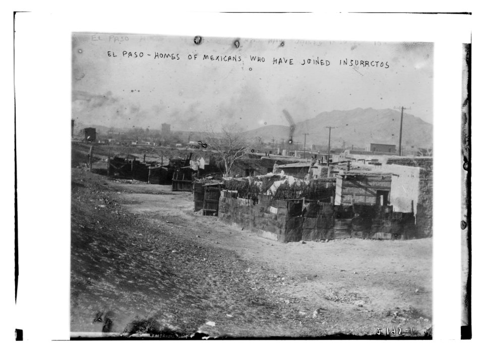 El Paso homes of Mexicans who have joined insurrectos LCCN2014689168