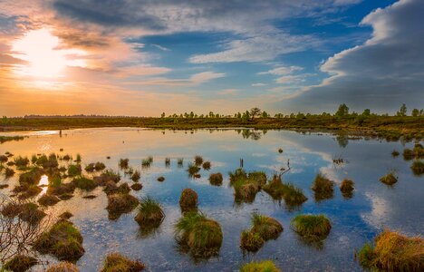 High fens ardennes belgium photo