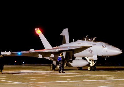 Electronic Attack Squadron (VAQ) 132 night operations 130108-N-VZ328-306