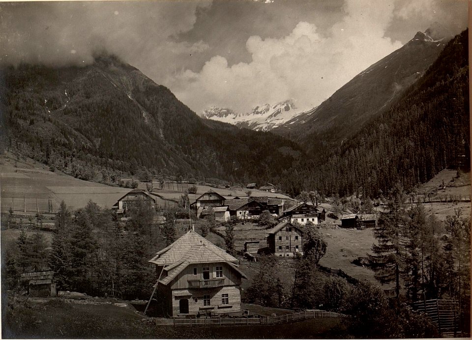 Elektrowerk Innerfragant.Aufgenommen am 31. Mai 1916. (BildID 15476021)