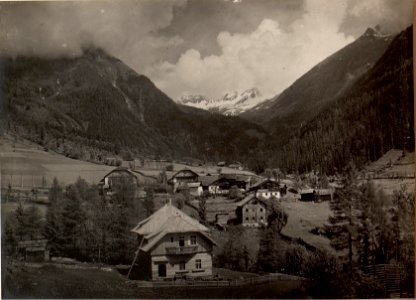 Elektrowerk Innerfragant.Aufgenommen am 31. Mai 1916. (BildID 15476021)