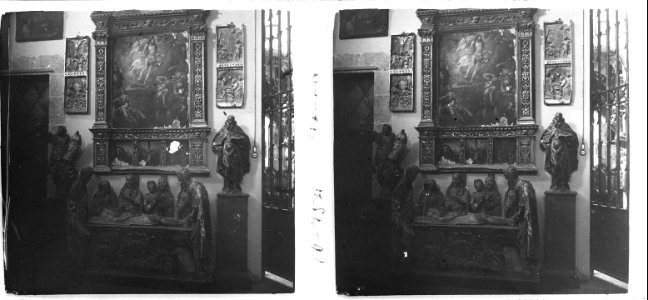 Elements d ' un altar i una iconografia escultòrica de l ' Enterrament de Crist al museu episcopal de Tarragona