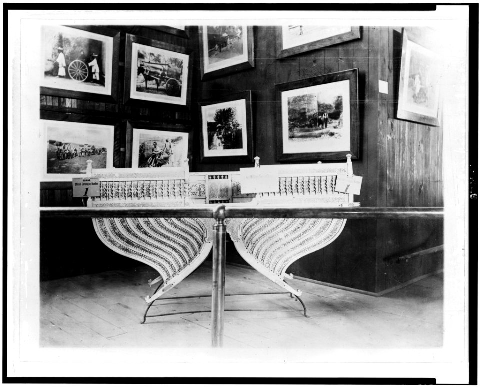 Elephants ivory saddle, World's Columbian Exposition, Chicago Ill. LCCN93502482