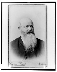 George Steck, piano manufacturer, head-and-shoulders portrait, facing right) - Eugen Kegel, Cassel LCCN2004679878