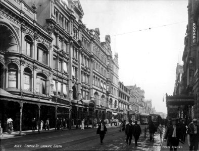 George Street, looking south, Sydney from The Powerhouse Museum Collection