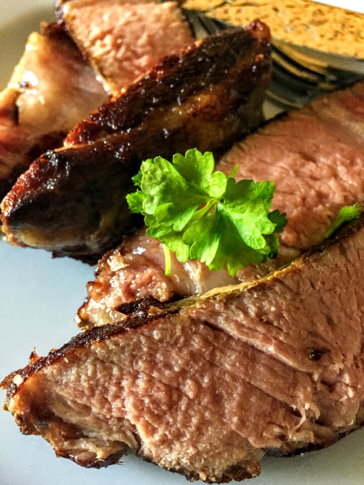 Dinner beef barbecue