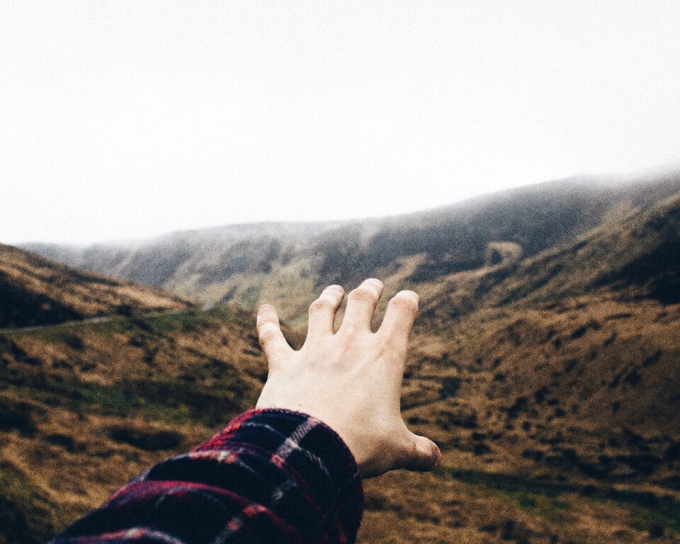Highland view blur