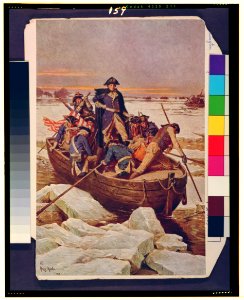 George Washington crossing the Delaware River LCCN93504010