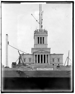 GEORGE WASHINGTON MEMORIAL. UNDER CONSTRUCTION LCCN2016861863
