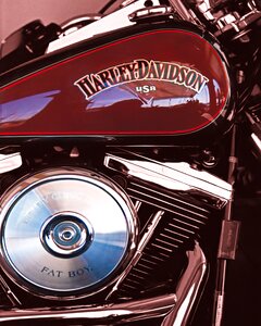 Classic nostalgia motorcycle