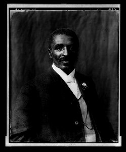 George Washington Carver, half-length portrait, facing right, Tuskegee Institute, Tuskegee, Alabama LCCN98503047