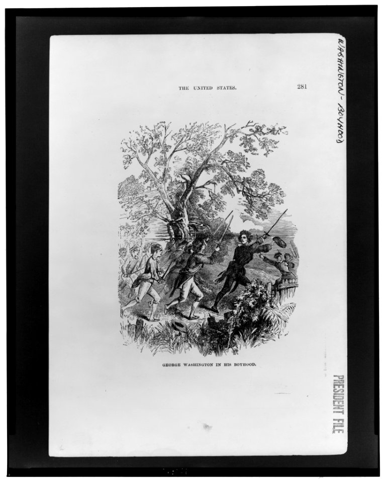 George Washington in his boyhood LCCN2002719453