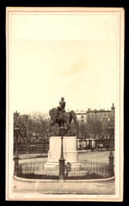 George Washington statue at Union Square, New York City, New York) - Stacy 691 B'way LCCN2016653311 photo