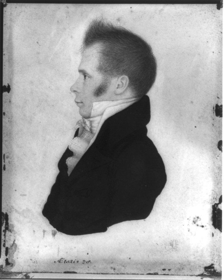 George Watterston, head-and-shoulders profile portrait; Librarian of Congress 1815-1829 LCCN2011647031