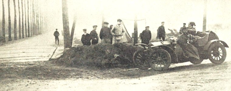 Georges Sizaire vainqueur de la première Coupe des Voiturettes, en 1906