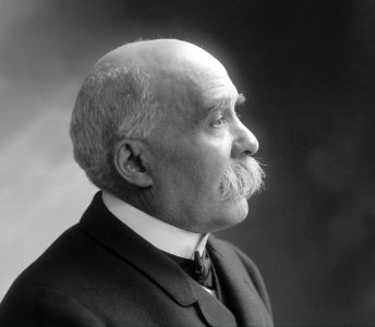 Georges Clemenceau (profil) - photo Paul Nadar