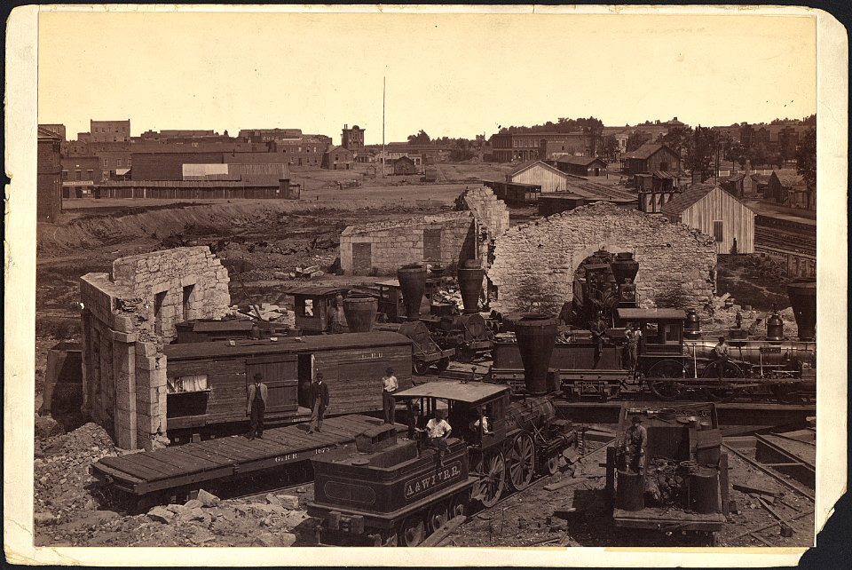 Georgia, Atlanta, Round House - NARA - 533418