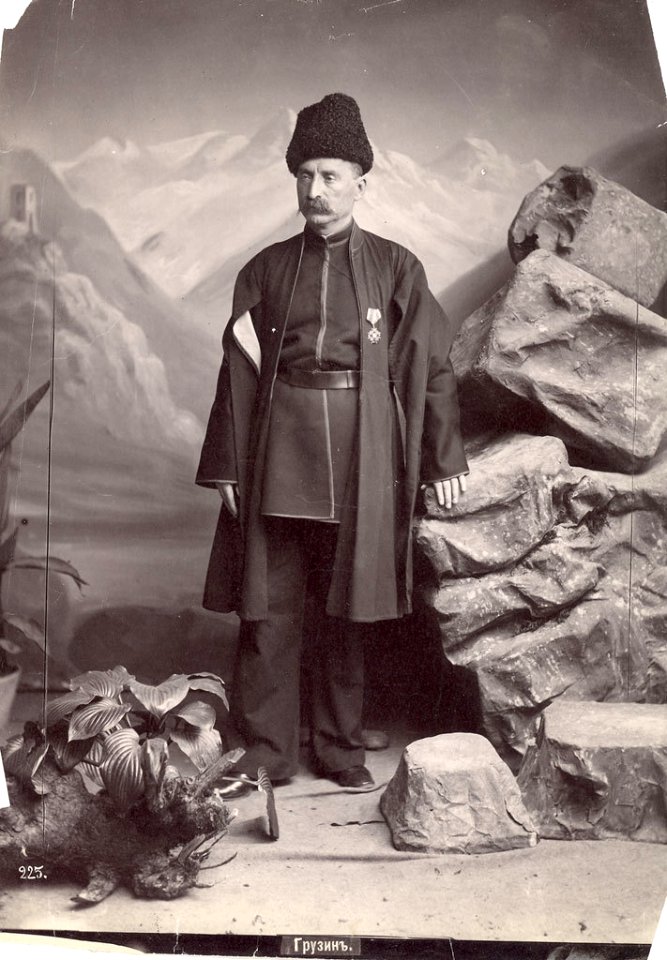Georgian. 1880-1890. Alexandre Roinashvili. Tbilisi History Museum Collection. Fur hat