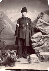 Georgian. 1880-1890. Alexandre Roinashvili. Tbilisi History Museum Collection. Fur hat
