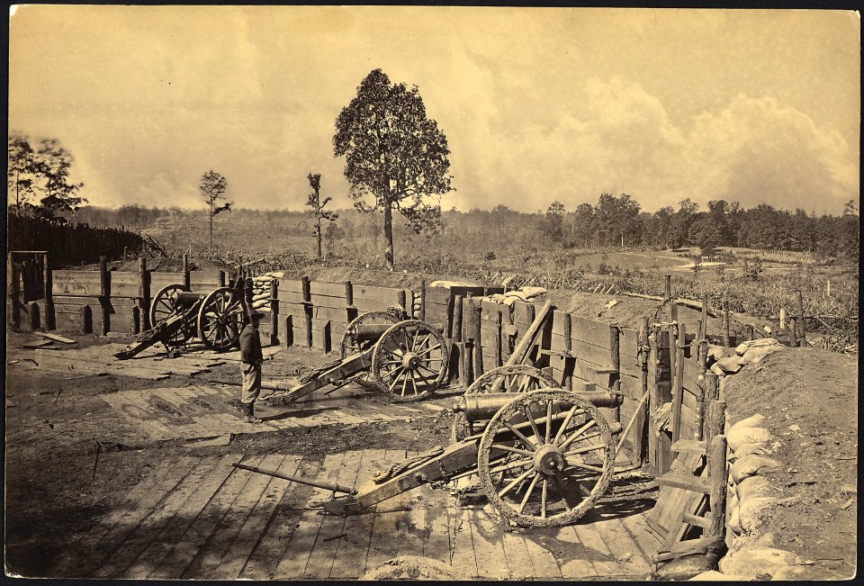 Georgia, Atlanta, Confederate Works - NARA - 533413