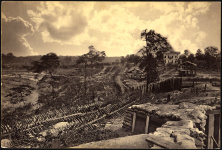 Georgia, Atlanta, Confederate works in front of - NARA - 533412