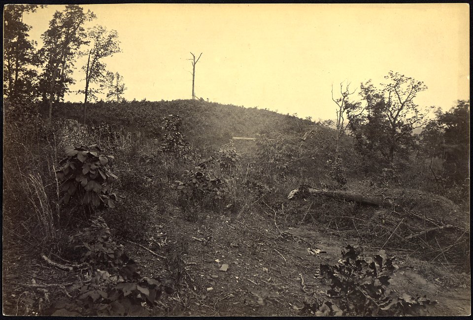 Georgia, Pine Mountain. On the crest of this mountain General L. Polk, U.S.A. was killed by a cannon ball. - NARA - 533403