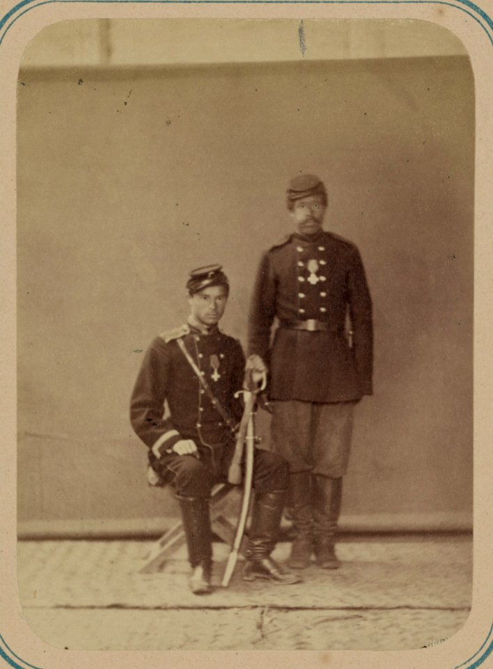 Georgievskie kavalery imieiushchie znaki otlichiia voennago ordena. Za dielo na Kulikelanskikh vysotakh 25-go Iiunia 1870 goda. 1-i Turk. Art. Br. iunk. Iurkevich i Bychkov LCCN2007680322