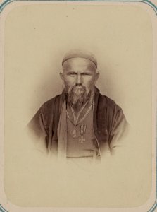 Georgievskie kavalery imieiushchie znaki otlichiia voennago ordena. Za dielo pod Ikanom 5-7-go Dekabria 1864 g. Kirgiz Akhmed LCCN2007678412