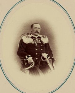Georgievskie kavalery i nagrazhdennye zolotym oruzhiem. Za vziatie ukriep. Dzhizag (sic). 18 Oktiabria. 1866 g. Maior. Arm. Piekh. Baron-fon Iu. N. Rene LCCN2007678454