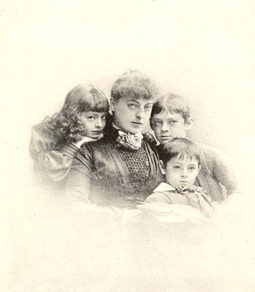 Georgie Drew Barrymore with Ethel, Lionel, and Jack Barrymore
