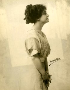 Georgie Olp, stage actress (SAYRE 7744)