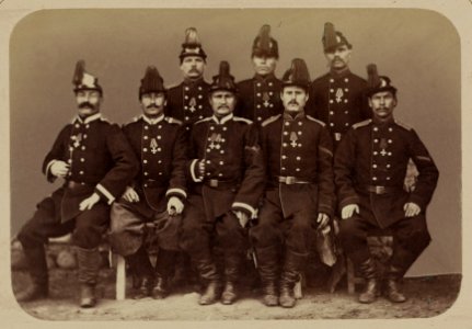 Georgievskie kavalery imieiushchie znaki otlichiia voennago ordena. Za vziatie ukr. Dizag (sic) 18-go Oktiabria 1866 g. 7-go Turk. Lin. Batal. riad. Frolov, Malakhov, Dolgikh, Stolbov, LCCN2007678484